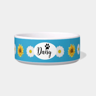 Écuelle Bol en céramique floral personnalisé avec des marg