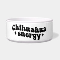 Bol en céramique pour chien Chihuahua Energy