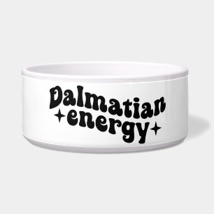 Écuelle Bol en céramique pour chien Dalmation Energy