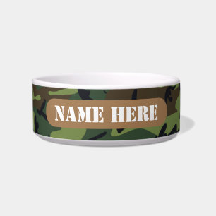 ÉCUELLE BOL PERSONNALISÉ ARMÉE CAMO
