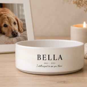 Écuelle Bol personnalisé en souvenir d'un animal de compag