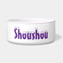 Bol personnalisé pour animaux 