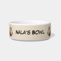 Bol personnalisé pour chat Maine Coon - Bol avec n