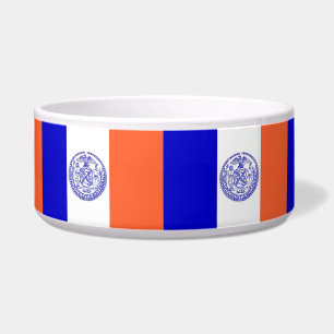 Écuelle Bol pour animal de compagnie à drapeau de New York