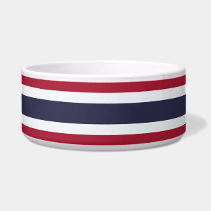 Écuelle Bol pour animal de compagnie avec drapeau de Thaïl