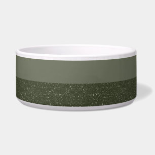 Écuelle Bol pour animal de compagnie vert mousse à deux to