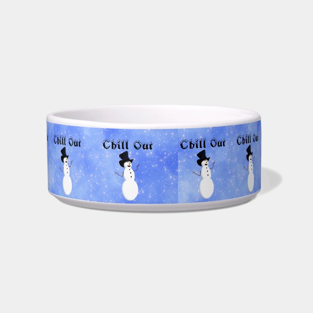 Écuelle Bol pour animaux Chill Out (Devant)