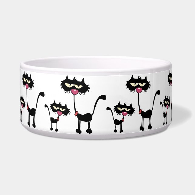Écuelle Bol pour animaux de compagnie/Chats maigres (Droite)