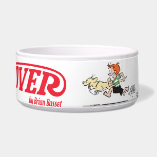Écuelle Bol pour animaux de compagnie rouge et Rover