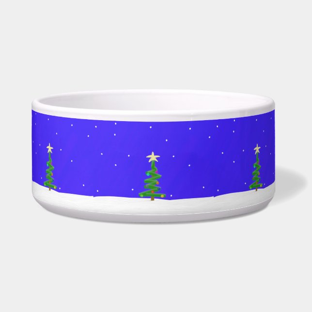 Écuelle Bol pour animaux de Noël (Devant)
