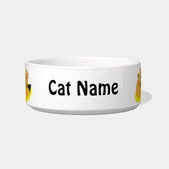 Écuelle Bol pour chat souriant (Devant)