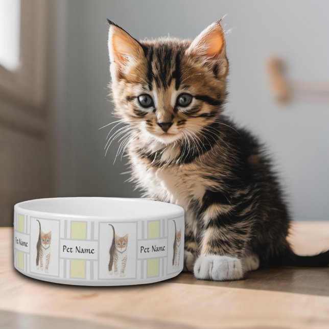 Écuelle Bol pour chat tigré (Créateur téléchargé)