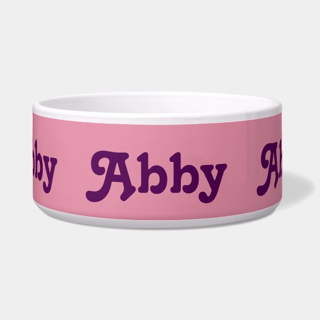 Écuelle Bol pour chien Abby (Devant)