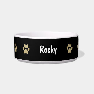Écuelle Bol pour petit chien Empreintes de pattes