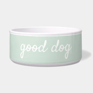 Écuelle Bon Chien Light Sage Green Chien Nourriture Bowl