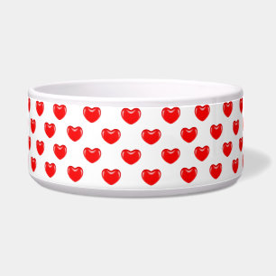 Écuelle bonbon coeur chat nourriture bol