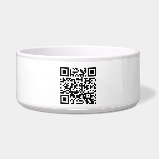 Écuelle Bonne année ! — Code QR (Devant)
