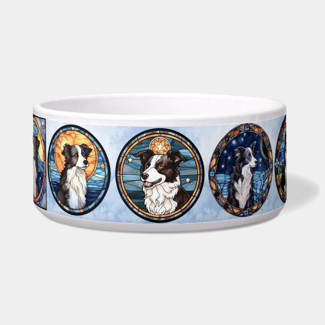 Écuelle Bordure Collie Dog Bowl (Devant)