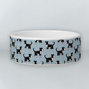 Écuelle Bordure mignonne galloise Collie Cheep Chien Motif