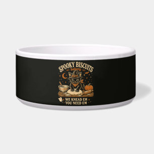 Écuelle Boulangerie de biscuits effrayants Black Cat Hallo