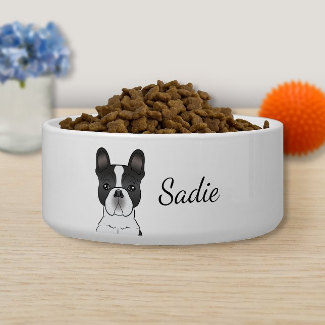 Écuelle Bouledogue Français Black Piebald / Chien Bouledog (Créateur téléchargé)