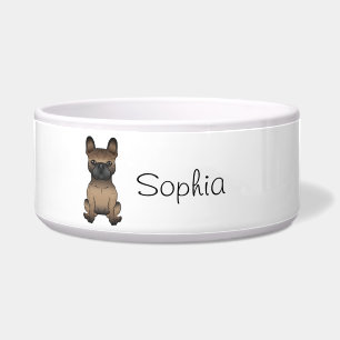 Écuelle Bouledogue français bringé / Frenchie Chien mignon