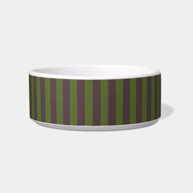 Écuelle Boutique Stripes - Cat Bowl 25oz (Gauche)