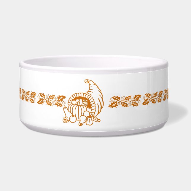 Écuelle Bowl - Corne de abondance (Devant)