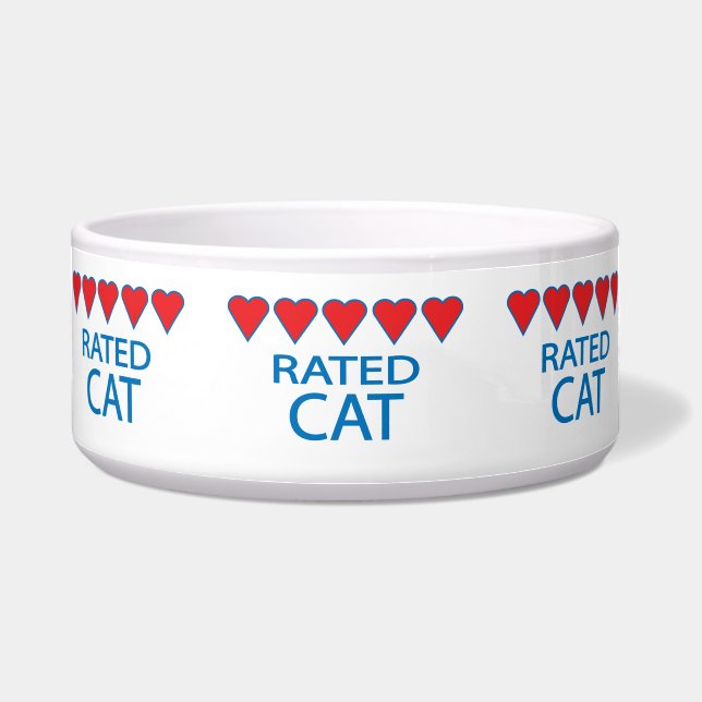 Écuelle Bowl de cinq coeurs (Devant)