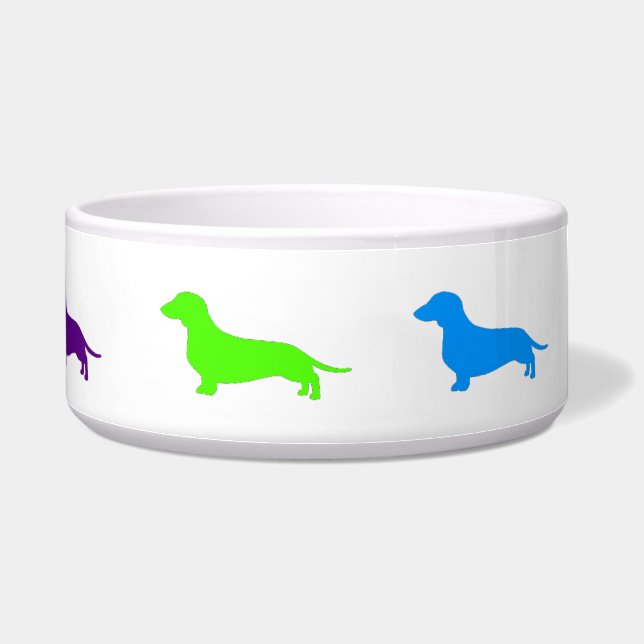 Écuelle Bowl de Rainbow Dachshund (Droite)