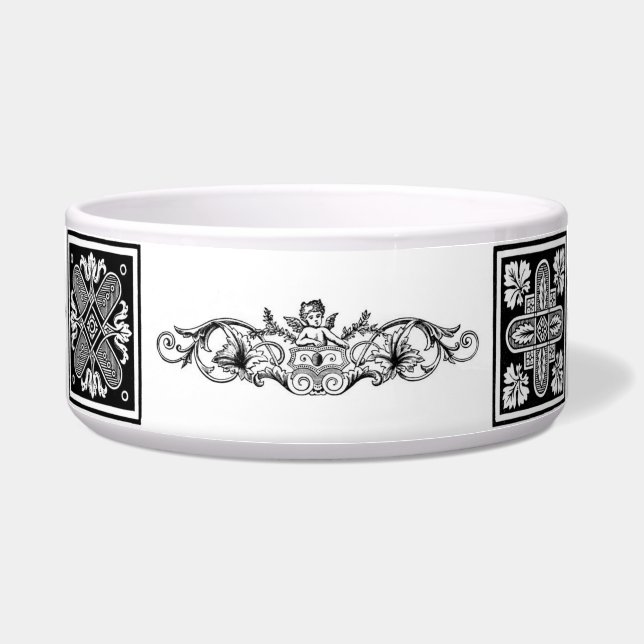 Écuelle Bowl pour animaux de compagnie de conception flora (Devant)