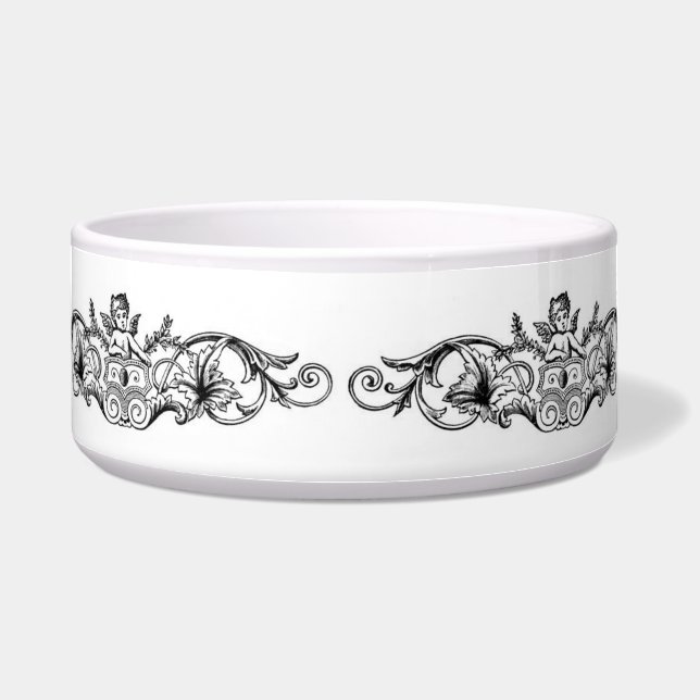 Écuelle Bowl pour animaux de compagnie de conception flora (Devant)
