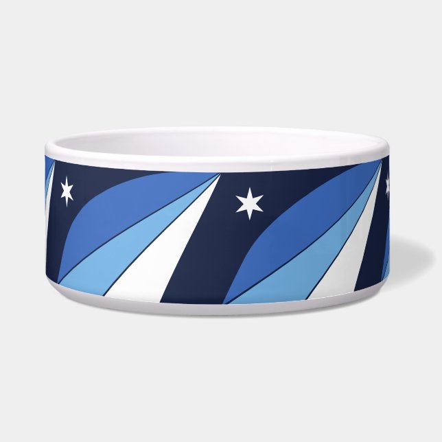 Écuelle Bowl pour animaux de compagnie de drapeau de Colum (Devant)