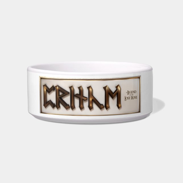 Écuelle Bowl pour animaux de compagnie enchantée du Prince (Devant)