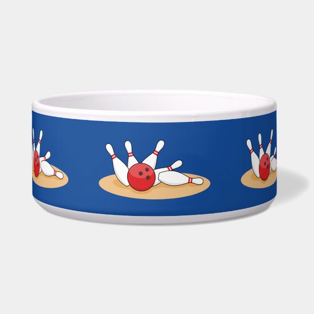 Écuelle Bowling Ball Stritles Motif (Devant)