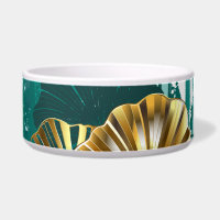 Branche avec Feuilles d'or Ginko Biloba