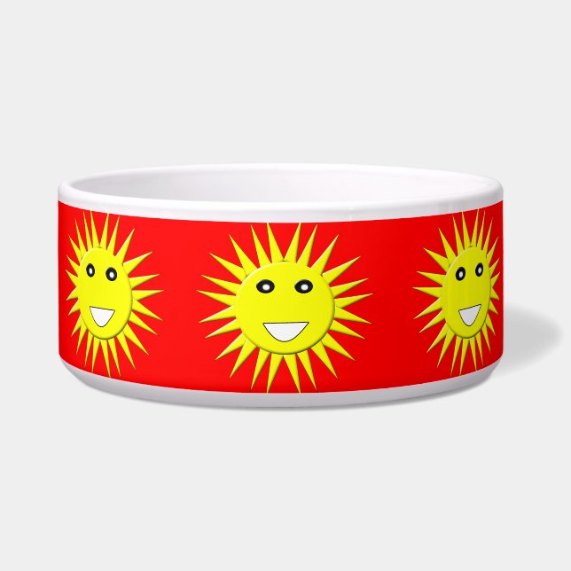 Écuelle Bright Sunshine Dog Bowl (Devant)
