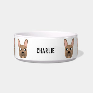 Écuelle Brindle French Bulldog Nom Bowl