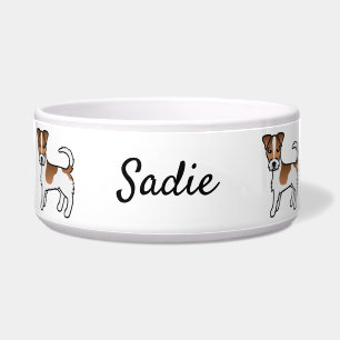 Écuelle Brown manteau rond Jack Russell Terrier Chien et n