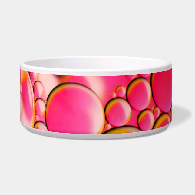Écuelle Bubbles Liquides Roses et Orange, do-it-yourself I (Droite)