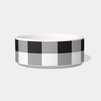 Écuelle Buffalo Plaid Motif noir et blanc