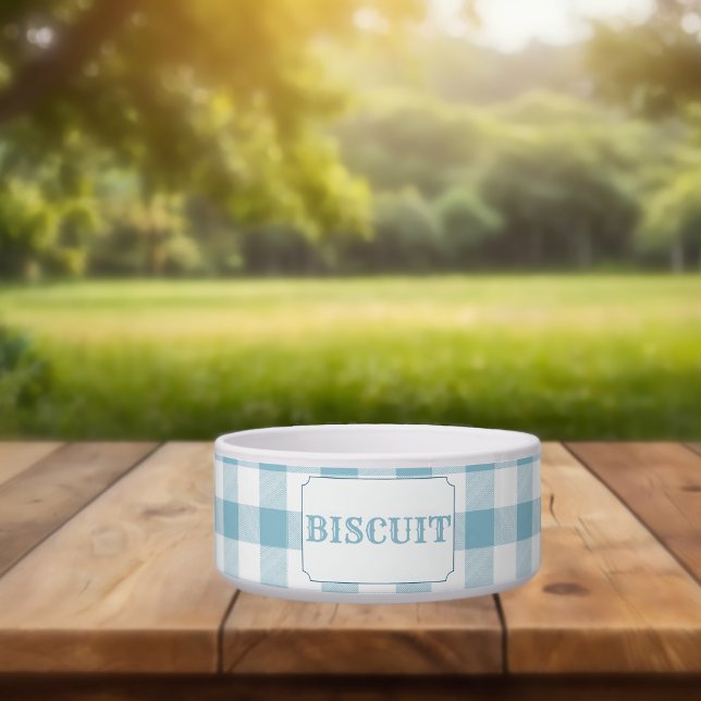 Écuelle Buffle Check de la Maison de Campagne Bleu (Créateur téléchargé)