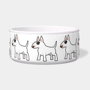 Écuelle Bull-terrier de bande dessinée