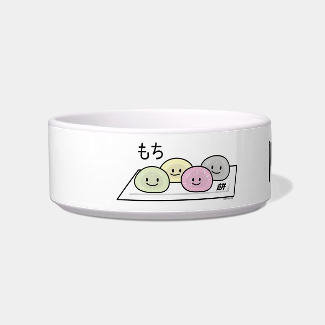 Écuelle Câble de riz à la crème glacée Cute Mochi Thé vert (Gauche)