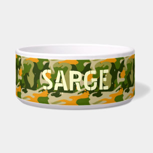 Écuelle Camo avec nom personnalisé