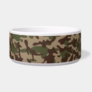 Écuelle Camouflage en bois profond