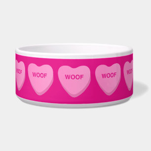 Écuelle Candy Hearts Woof