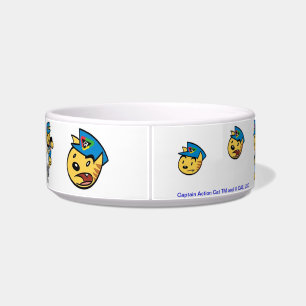 Écuelle Capitaine Action Cat Bowl