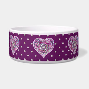 Écuelle Cardinal rouge Rosace