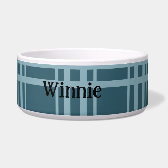 Écuelle Carreaux Bleu (Devant)